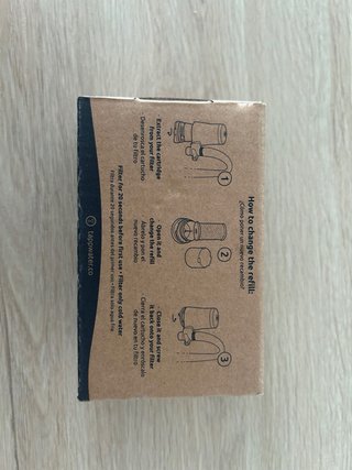 Filtro de agua para grifo + 1 recambio