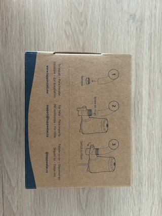 Filtro de agua para grifo + 1 recambio