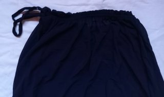 Vestito lungo blu