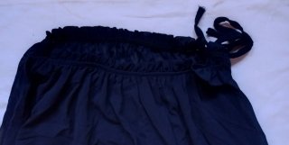 Vestito lungo blu