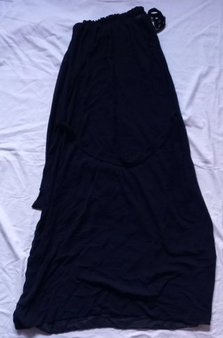 Vestito lungo blu