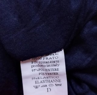Vestito lungo blu