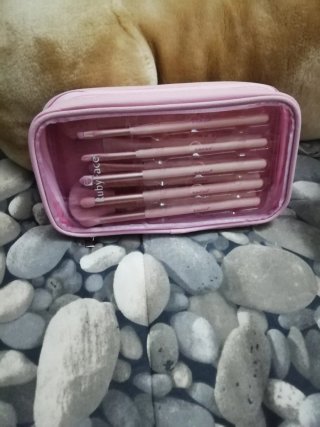 Set Pinceles Maquillaje RubyFace Rosa
