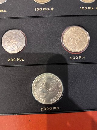 Monedas Juan Carlos I 1995 Pesetas España
