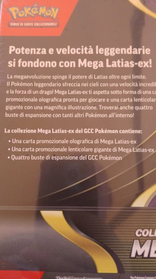 Pokémon Collezione Mega Latias EX