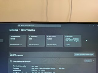 Asus Rog Strix G513QM Portátil Gaming