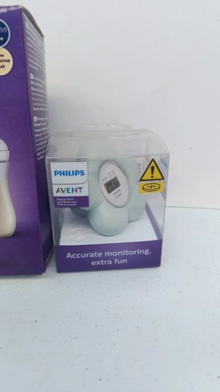 Pack Biberones Philips Avent y Termómetro Baño