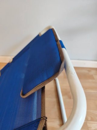 Respaldo Plegable Playa Azul