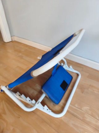 Respaldo Plegable Playa Azul