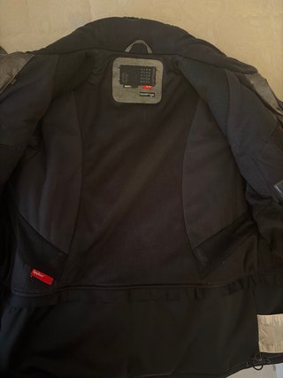 Chaqueta Spyder Negra y Gris