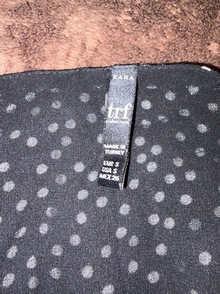 Mono Zara lunares negro/blanco Talla S