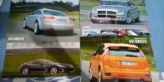 Lote 16 póster Revista Automóvil Rally/deportivos