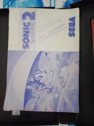 Sonic 2 The Hedgehog Master System Sega