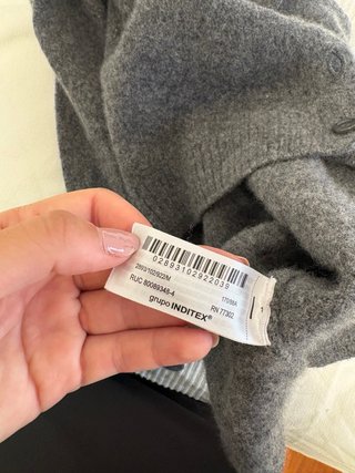 Jersey Zara Gris