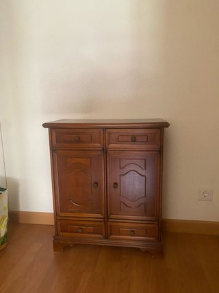 Mueble de entrada de madera
