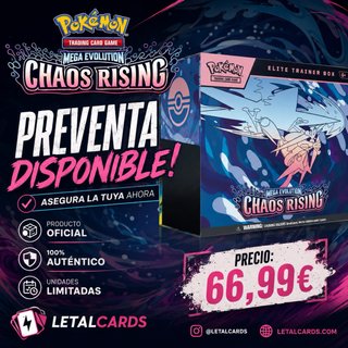 Pokemon TCG: Mega Evolution Chaos Rising Elite