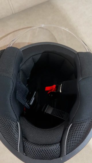 Casco LS2 Moto Scooter Negro