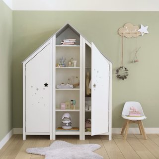 Armadio bambini 2 Ante + Libreria Maison du Monde