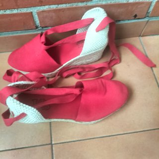 3 pares alpargatas núm 36 y 37