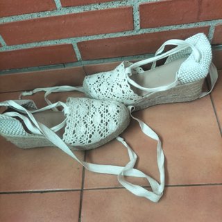 3 pares alpargatas núm 36 y 37