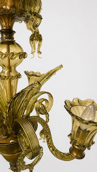Lampadario Veneziano Stile Murano
