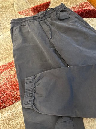 Pantalón Jogger Zara Gris Talla S