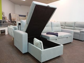 Sofá Cama ·PAU·, Tela, ·Gris·, Cómodo. ¡Oferta!