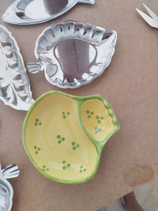 Lote posavasos plata
