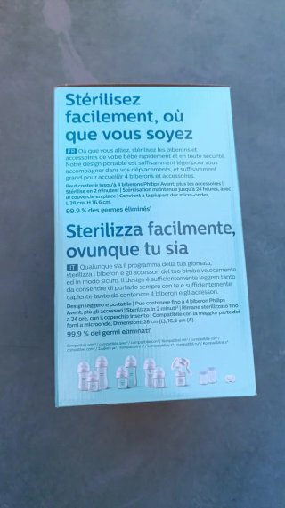 Esterilizador microondas Philips Avent