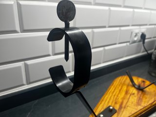 Soporte Jamonero Madera y Metal
