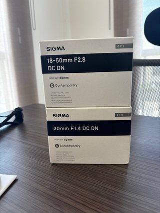 Sony A6400 + Sigma 18-50mm f2.8 + 30mm