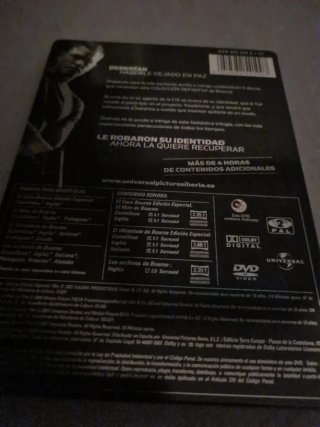 Colección Definitiva Bourne DVD 5 Discos