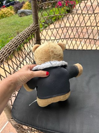 Osito piloto con chaqueta