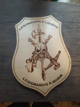 Metopa Legión Española