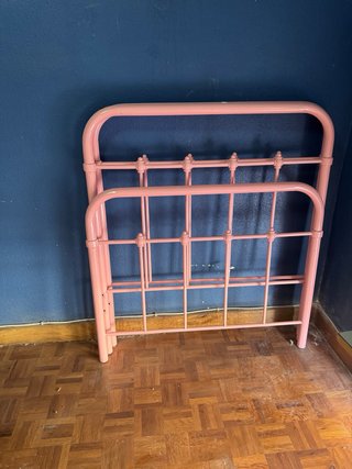 Cama infantil rosa (2 unidades)