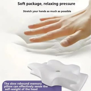 Almohada Cervical Ergonómica Espuma Viscoelástica