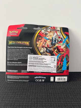 Pack Pokémon Mega Evolution con 3 sobres ING