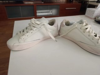Zapatillas Golden Goose Roja y Blanca