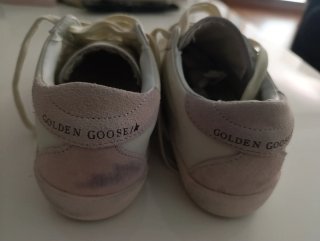 Zapatillas Golden Goose Roja y Blanca