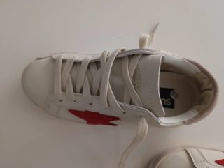 Zapatillas Golden Goose Roja y Blanca