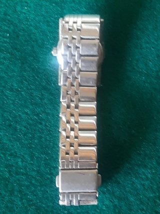 Reloj Pontina Mujer Plata y Blanco