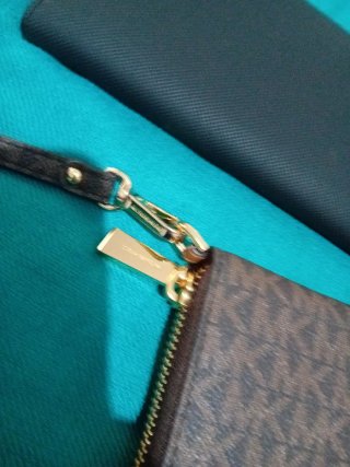 Cartera Michael Kors Marrón Rosa y naranja