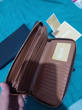 Cartera Michael Kors Marrón Rosa y naranja