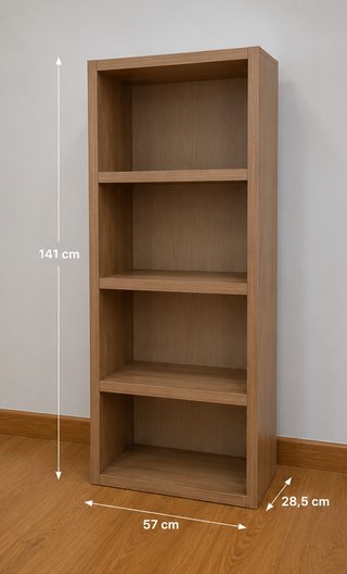 Escritorio de oficina modular madera
