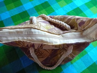 Borsa mare con manici in corda