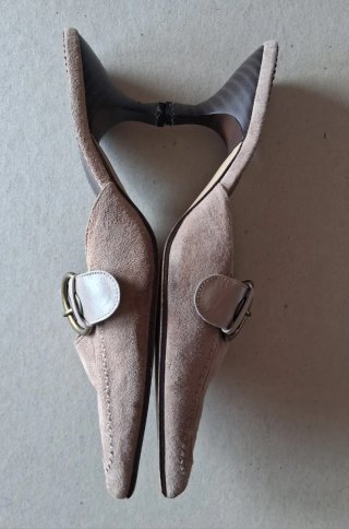 Sabot donna punta con fibbia