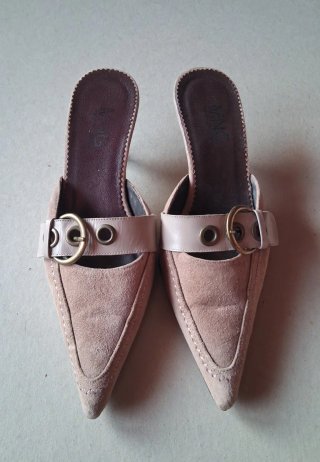 Sabot donna punta con fibbia