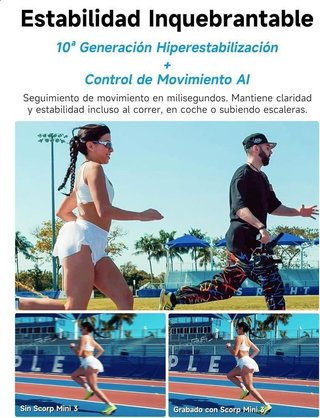 Estabilizador Gimbal FeiyuTech SCORP Mini 3. NUEVO