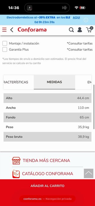 Mesa de centro elevable madera y metal