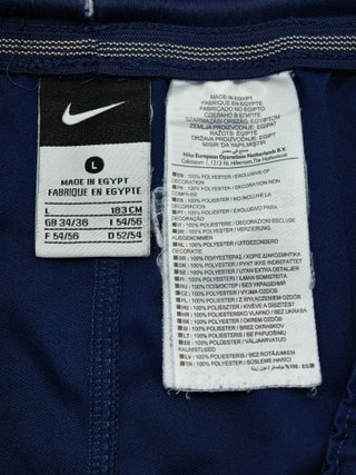 Pantalones Cortos Nike Vintage L Azul Marino